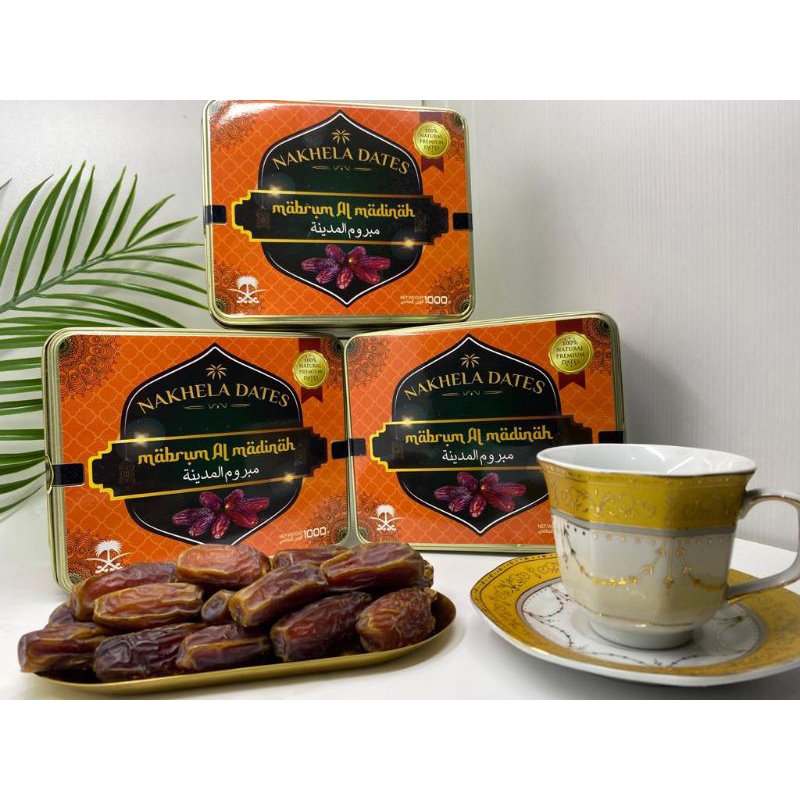 

Kurma Mabroom Madina Eksklusif Kaleng 1 kg