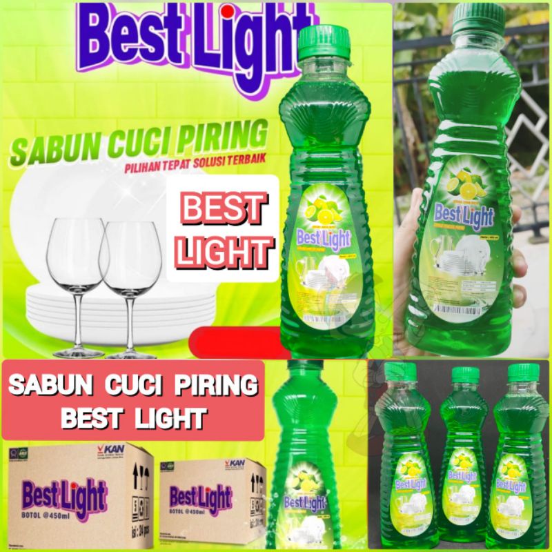 Sabun Cuci Piring B Light Best Light 450l