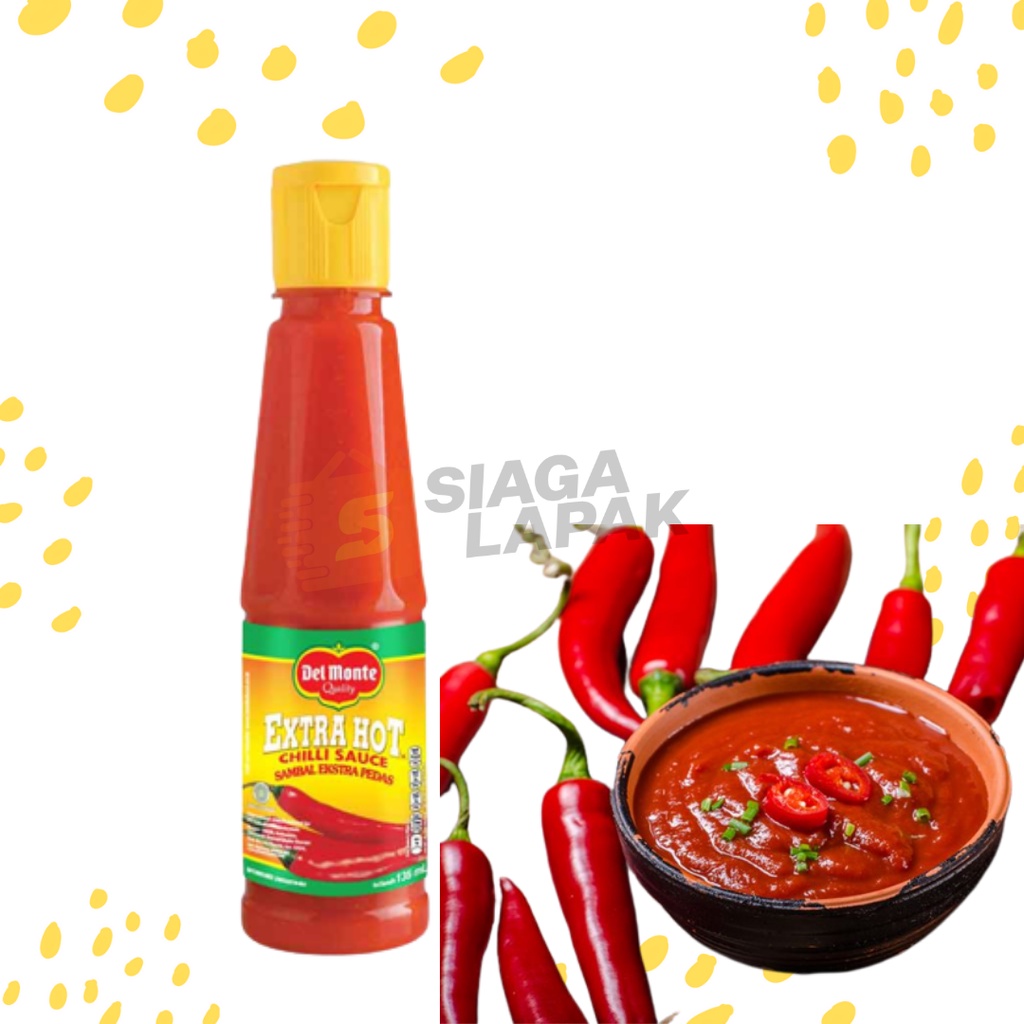 Del Monte Saus Tomat - Sambal Botol 135 ml