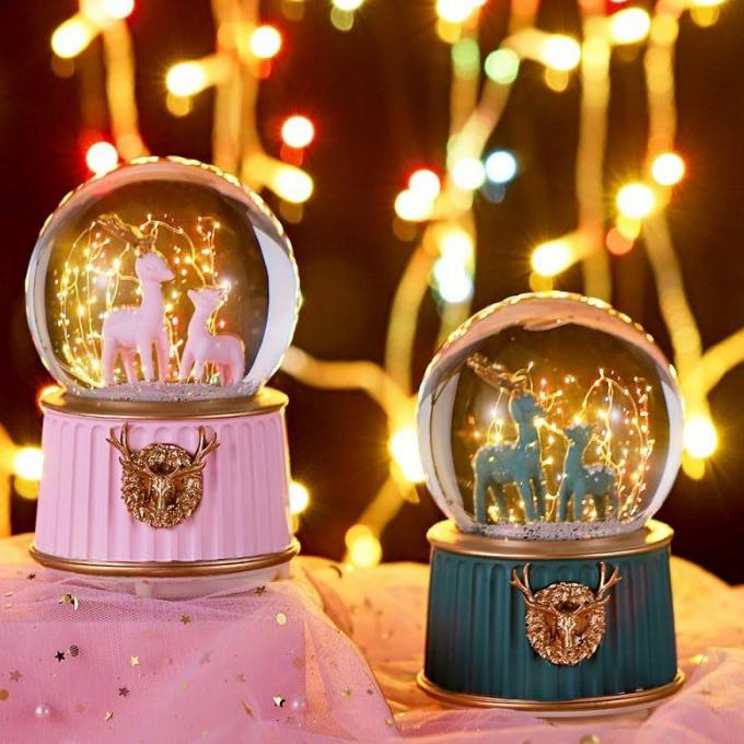 

BEST QUALITY - PAJANGAN KOTAK MUSIK LED RUSA DEER MUSIC BOX MUSIK LAMPU HIAS NATAL
