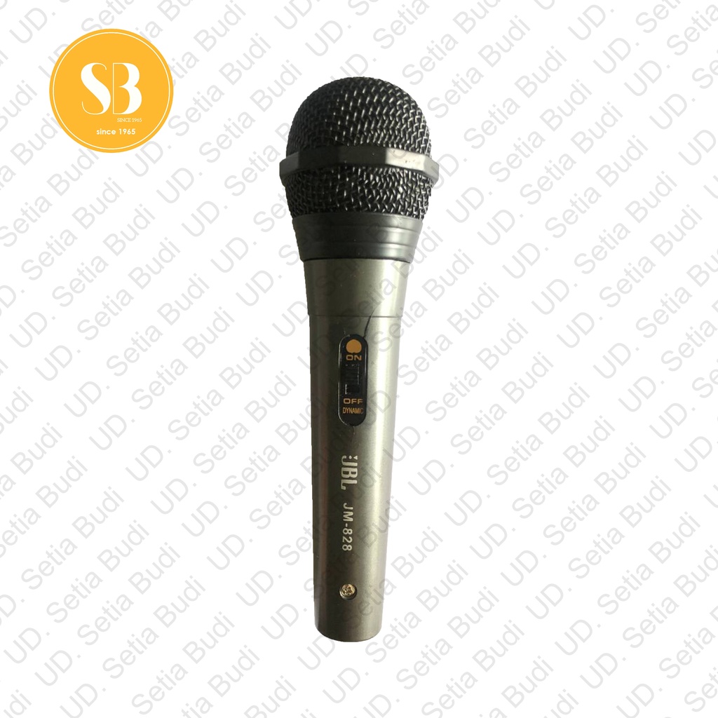 Mikrofon Mic Kabel Karaoke JBL 828 Mik Microphone Baru dan Murah