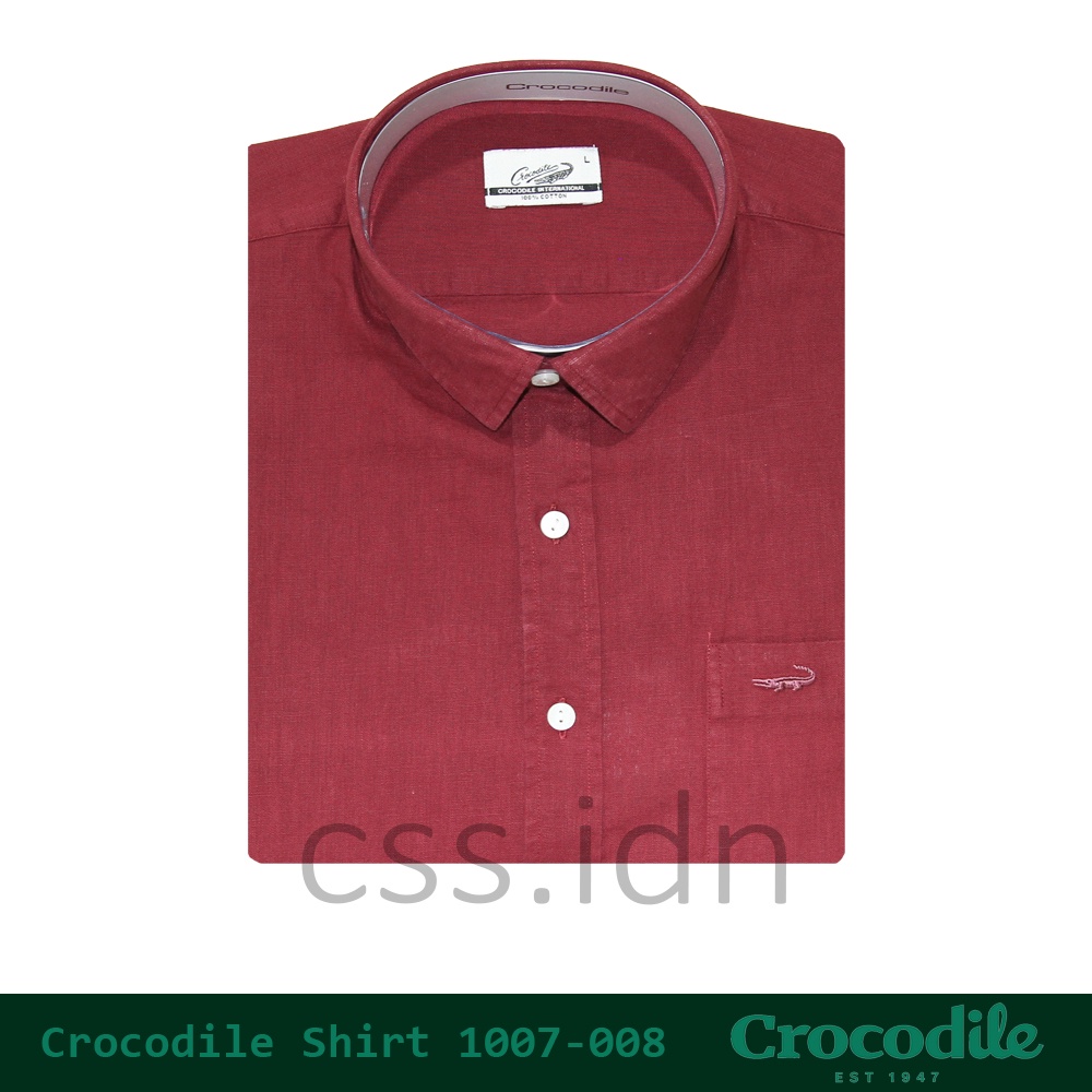 Kemeja Pria Lengan Pendek Crocodile 1007-008