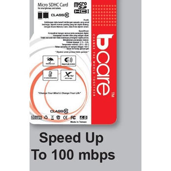 Bcare Micro SD Class 10 - 64Gb - No Adaptor