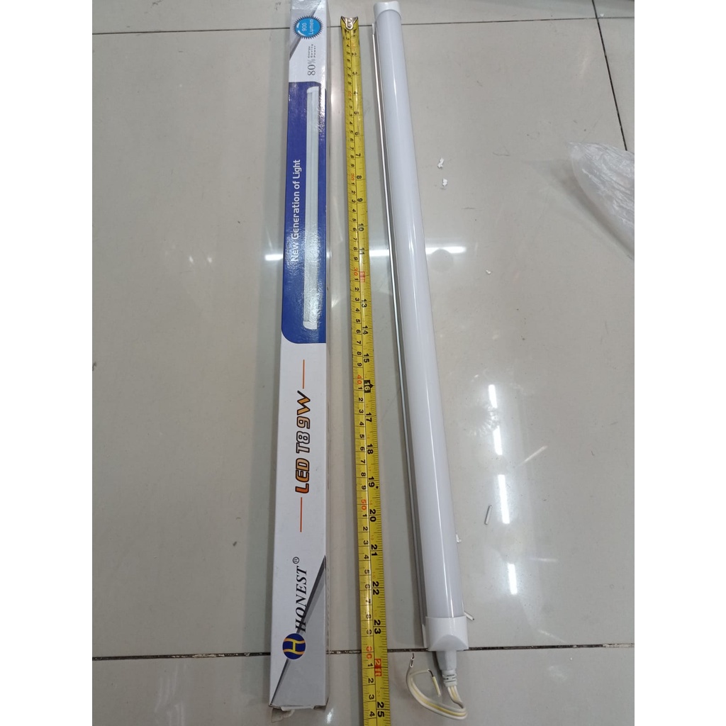 LAMPU TL LED SET T8 - 9WATT - HONEST