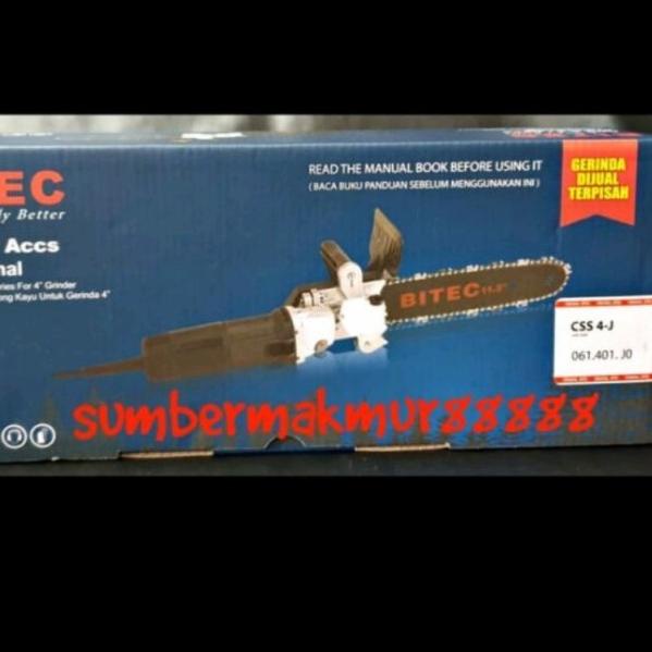 acesories gerinda chainsaw merk bitec css 4-j