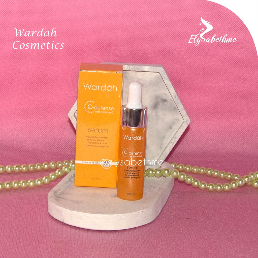 ✿ELYSABETHME✿ 🅆 🄰 🅁 🄳 🄰 🄷 Wardah C Defense Series | Creamy wash Moisturizer Face mist Serum Dd cream whip