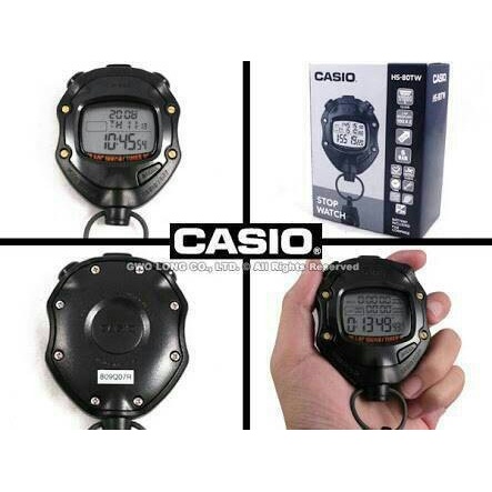 Stopwatch Stopwatch Casio Hs-80Tw Original