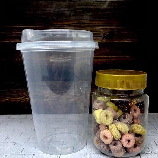 

CUP INJECTION + TUTUP 12 OZ / 14 OZ / 16 OZ @25 pcs