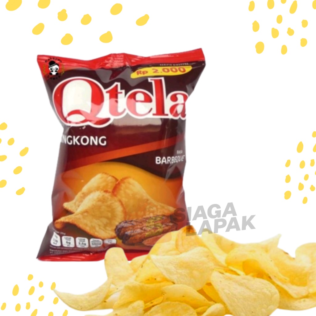 Qtela keripik singkong barbeque 23gr