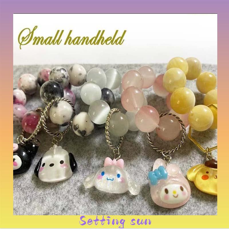 Gelang Sanrio Manik-manik Kartun Lucu Korea Gaya Akseoris Fashion TN