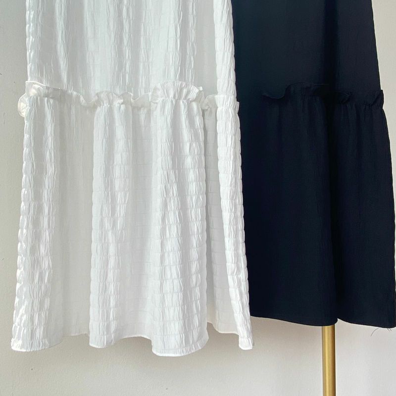 Orimoza Rok Korean | Skirt Serut Cott Crinkle