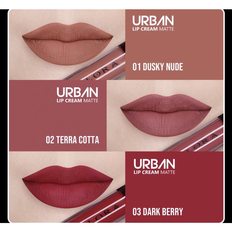 Implora Urban Lip Cream Matte Velvet Lipcream Lipstik