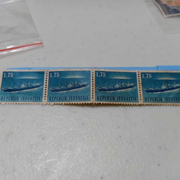 

Jual parts Perangko Kapal Republik Indonesia Alat-alat Transport 1964 Rp 1 Limited