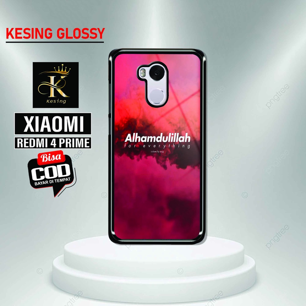 Case Redmi 4 Prime - Case Redmi 4 Prime Terbaru - Hardcase Glossy - Softcase Kaca - Case Redmi 4 Pri