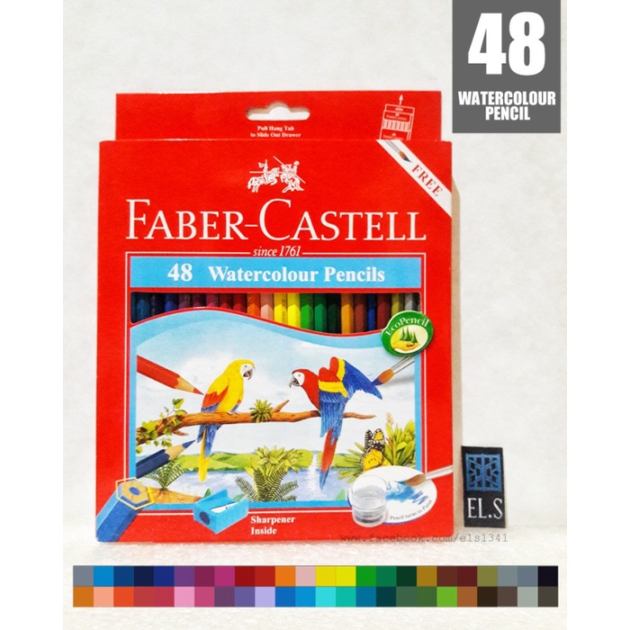 

Faber Castell 48 Watercolour Pencils