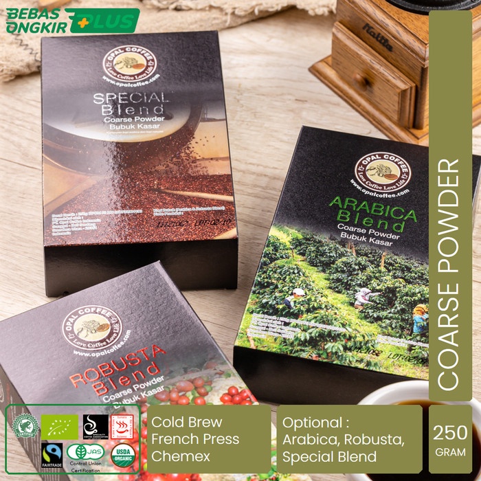 

COARSE POWDER OPAL COFFEE