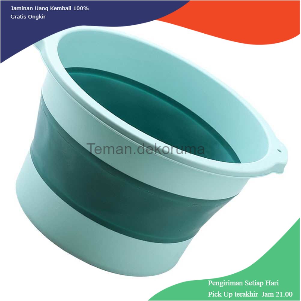 TD - PR Peasy Baskom Ember Lipat Portabel Foldable Multifunction Water Bucket - F664