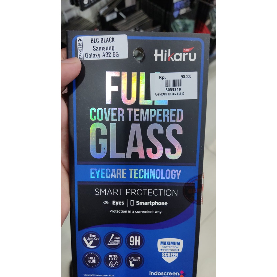 TEMPERED GLASS HIKARU FULL COVER A04E