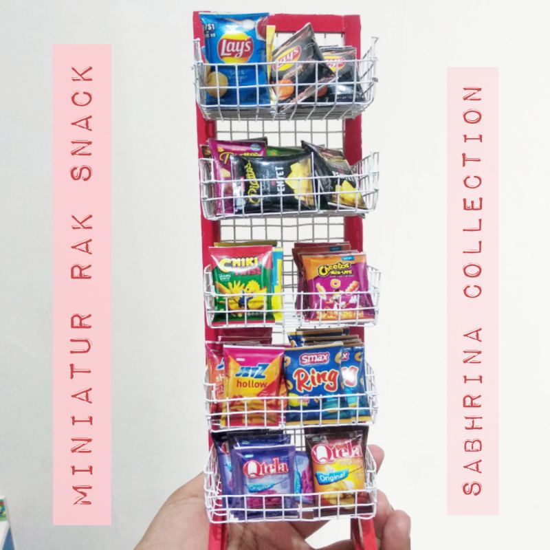 Miniatur Rak Snack