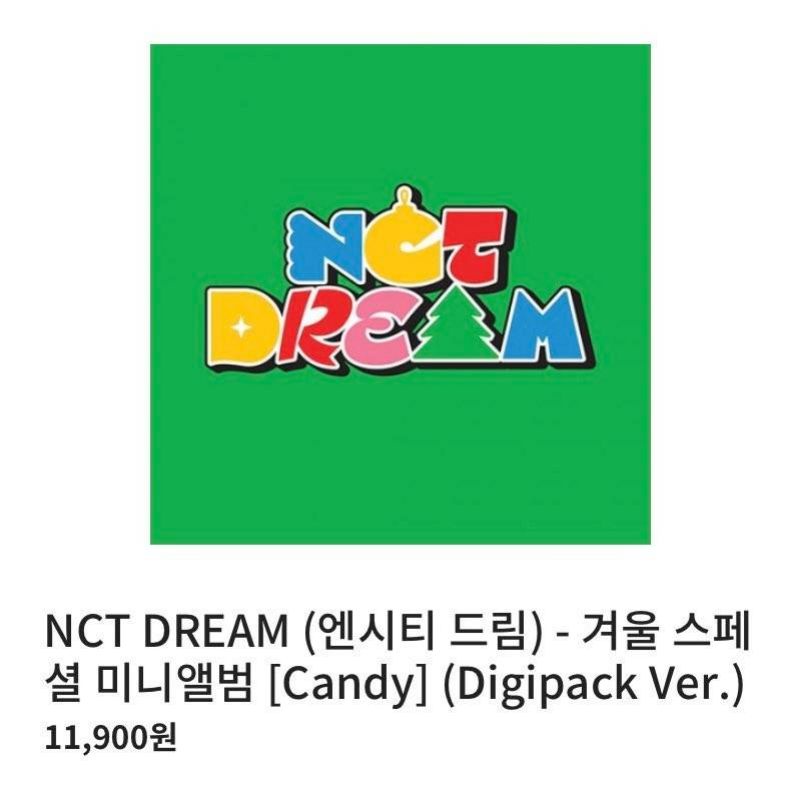 OPEN PO NCT Dream Winter Album : Candy