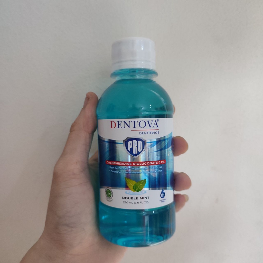 Dentova Pro Mouthwash 220 ml 220ml / Obat Kumur / Gigi Sensitif