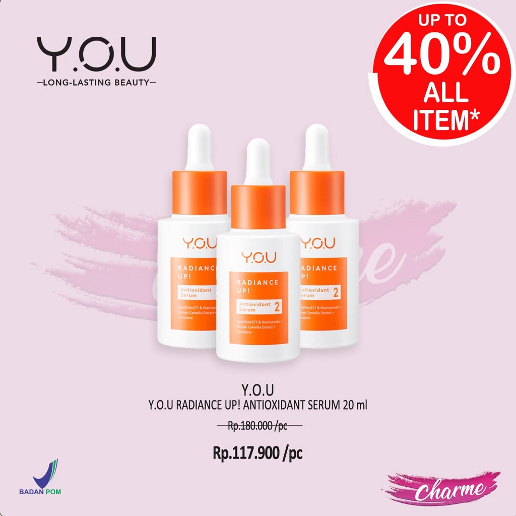 (READY &amp; ORI) Y.O.U YOU Radiance Up Cream/Serum/Moisturizer Cream