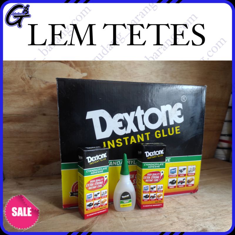 

LEM KOREA/LEM TETES DEXTONE/INSTAN GLUE