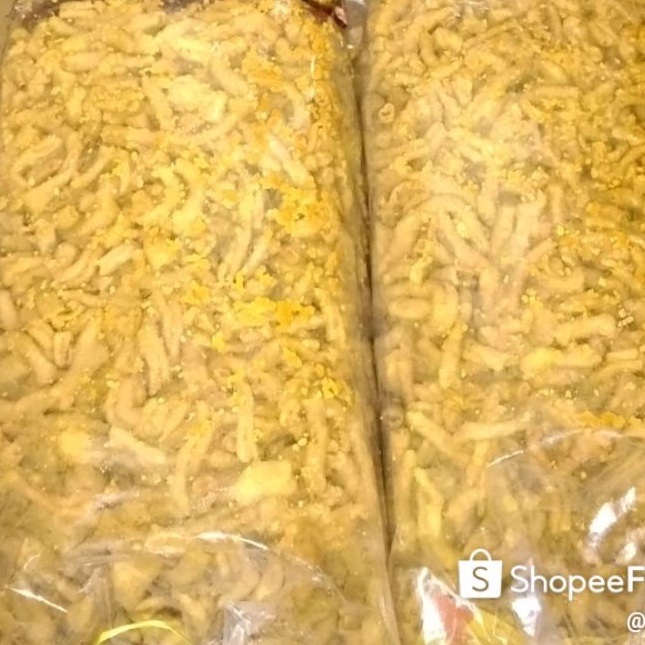 

Keripik usus ayam kiloan.( 1 kg)/kerupuk usus krispi/ keripik usus gurih
