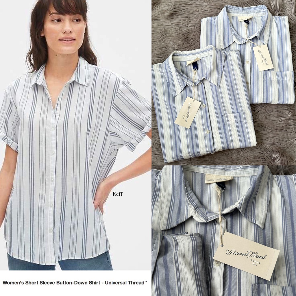 Un*versal T plaid blouse