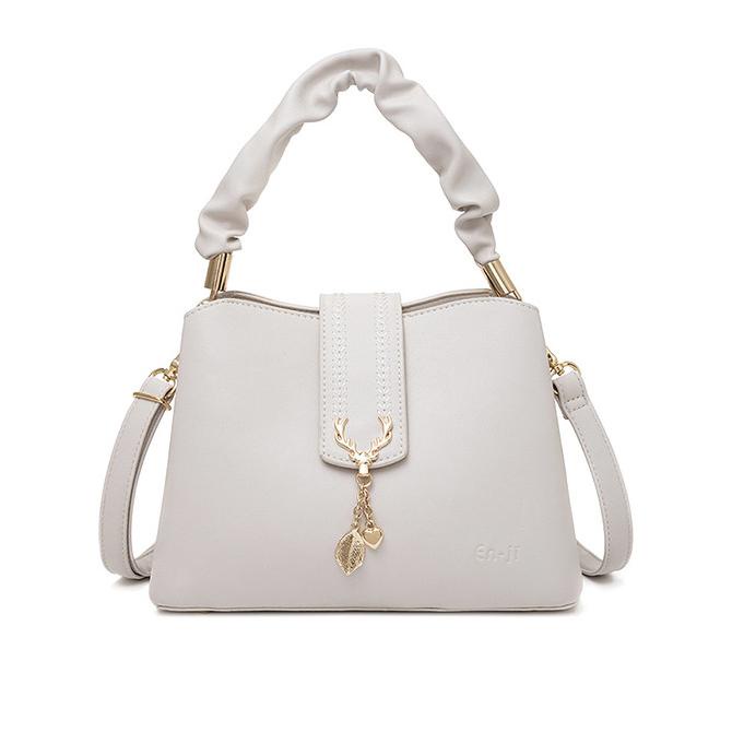 En-ji Sassi Handbag - Ivory