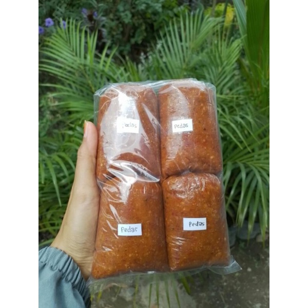 

Sambel Pecel Khas Kediri Kemasan pack 1kg