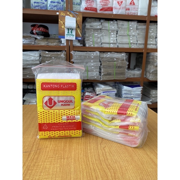[100 lembar] KANTONG PLASTIK KLIP 10x15 UNGGUL TEBAL 04 BERKUALITAS