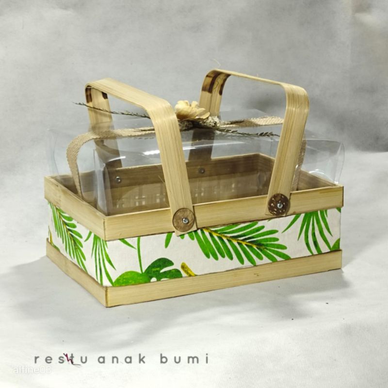 

hampers premium Motif daun pita goni rustic rustik unik kotak seserahan wadah hantaran packaging unik hampers unik / souvenir / wadah hantaran / kotak kardus / dus box / mika kaca / tas hampers / tas / anyaman / hand bag / goodie bag gift bag kantong