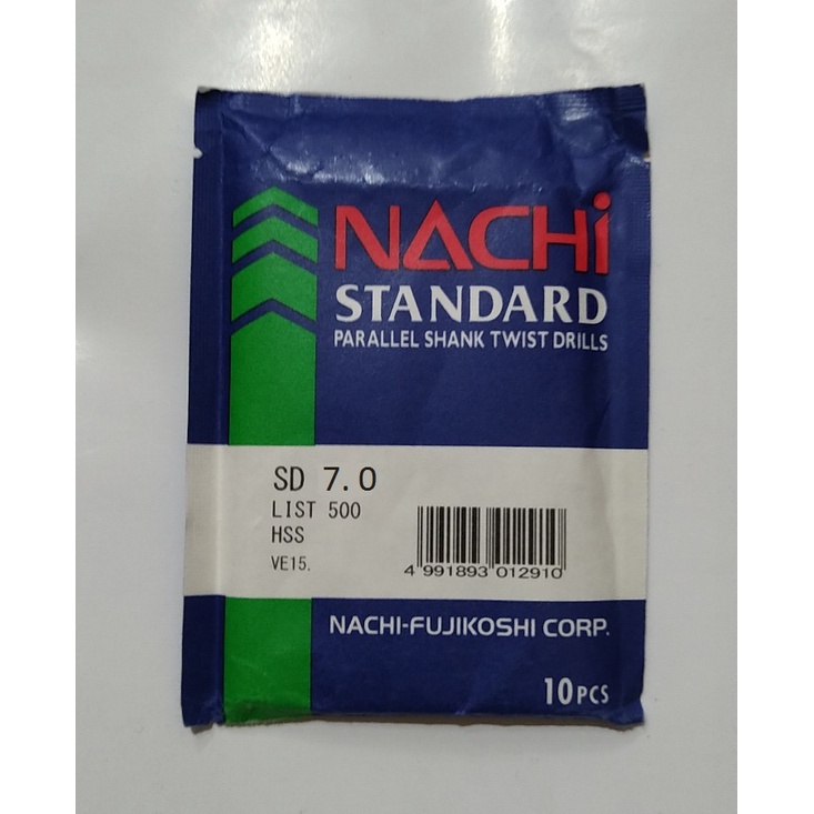 Mata Bor Nachi 7 mm - 7mm - 7.0 mm Original