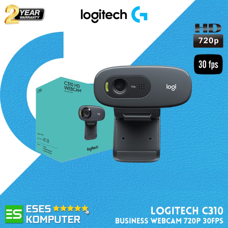 Webcam Logitech C310 HD 720P 30 fps