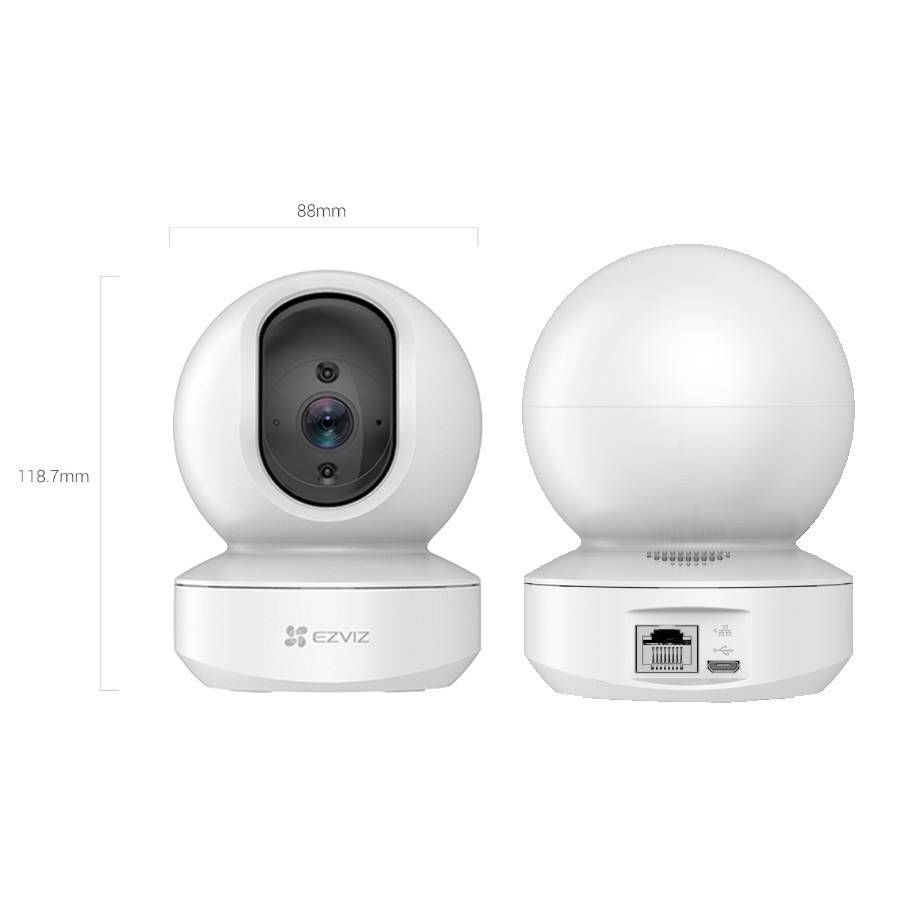 EZVIZ TY1 4MP 2K Smart IP Camera Indoor CCTV Camera Wifi 1440p 360 Resmi Original Not C6N