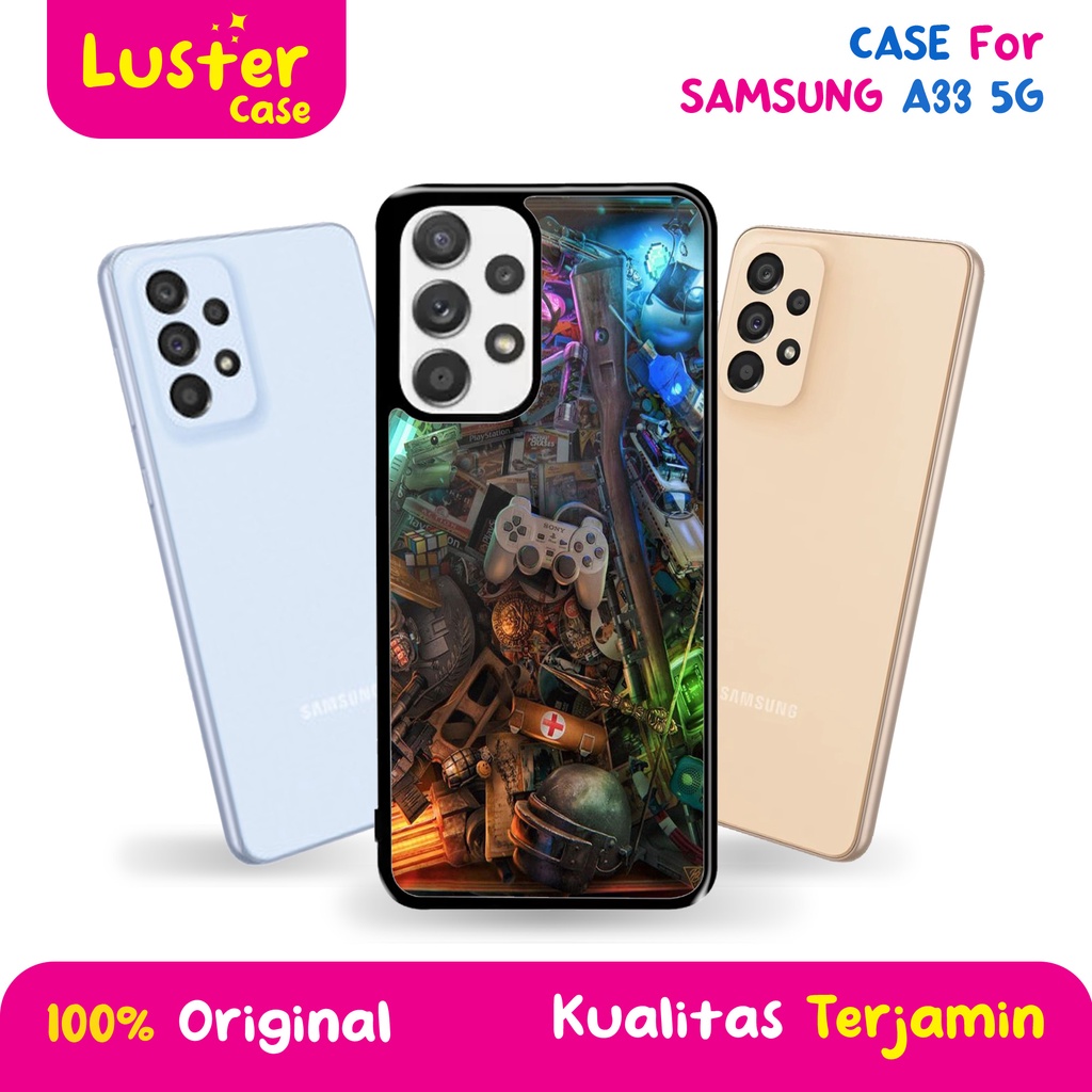 Case SAMSUNG A33 5G  - Casing SAMSUNG A33 5G [ GAMERS ] Silikon SAMSUNG A33 5G - Case Hp - Case Mewa