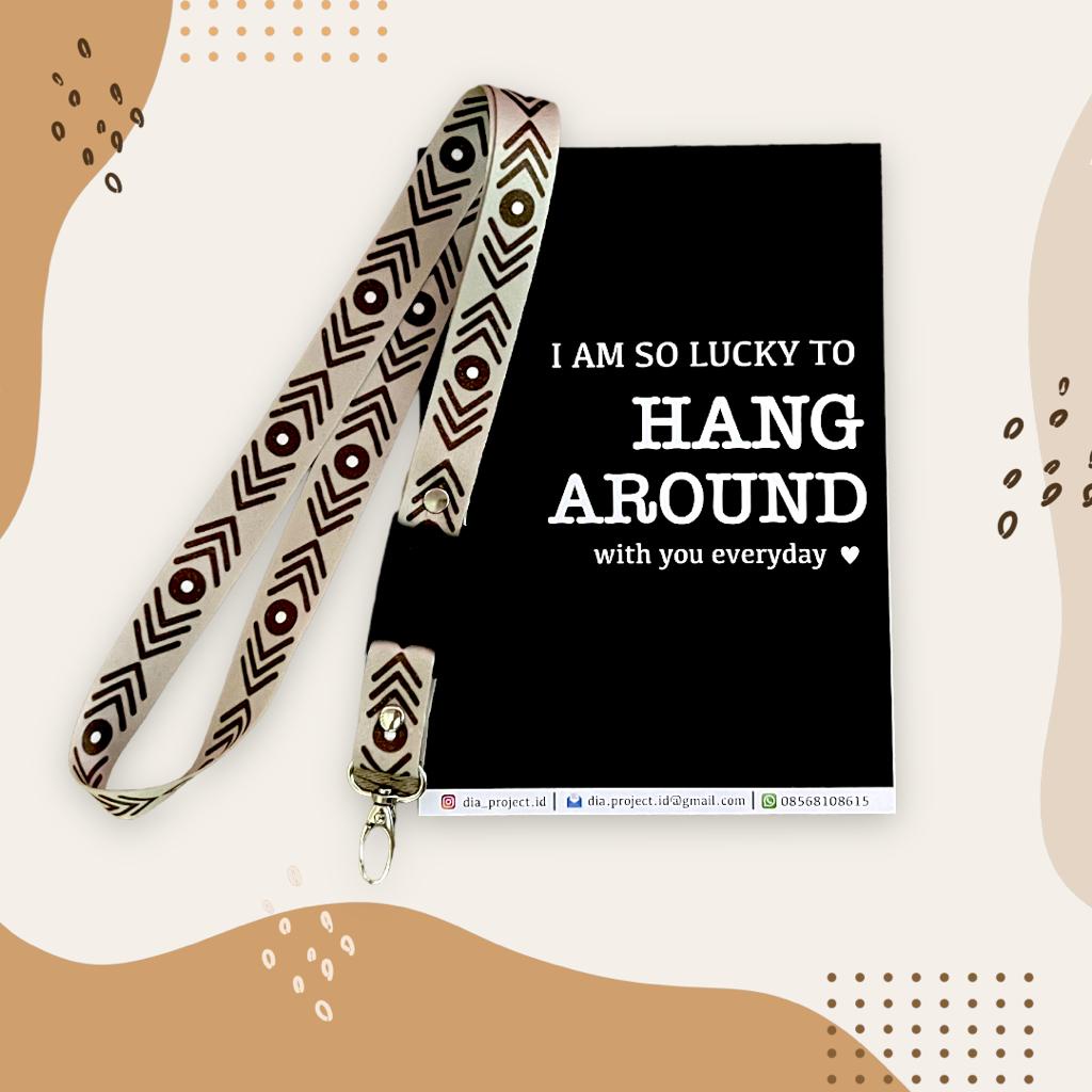 

Lanyard abstrak