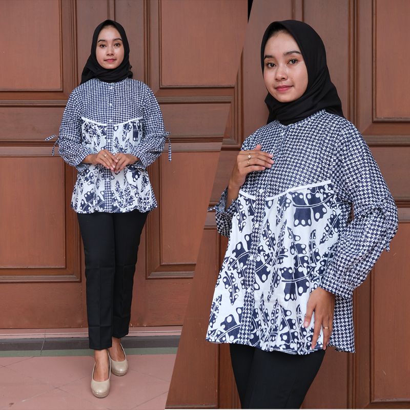 Blus Panjang Jumbo - Naira Batik