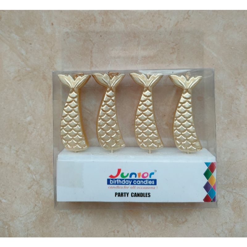 lilin ekor buntut mermaid putri duyung