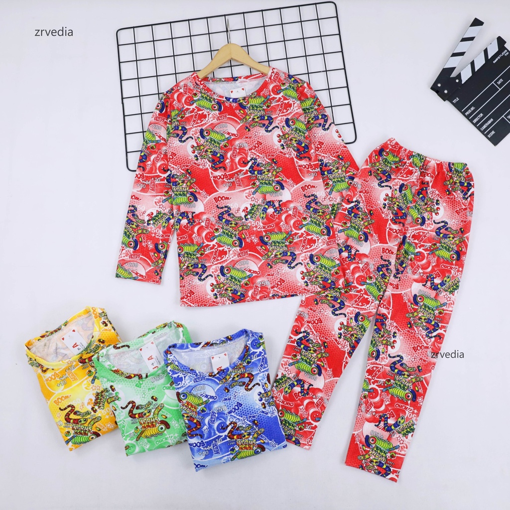 Pajamas Sunday uk 7-8 Tahun / Setelan Anak Perempuan Branded Karakter Piyama IMPORT Baju Tidur