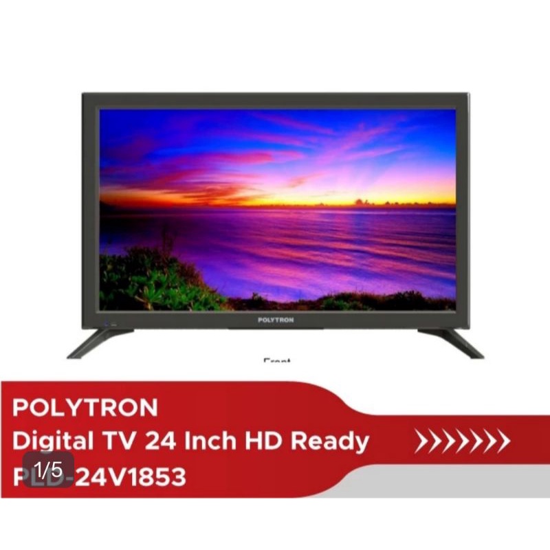 TV POLYTRON LED 24V1853 24INCH DIGITAL TV