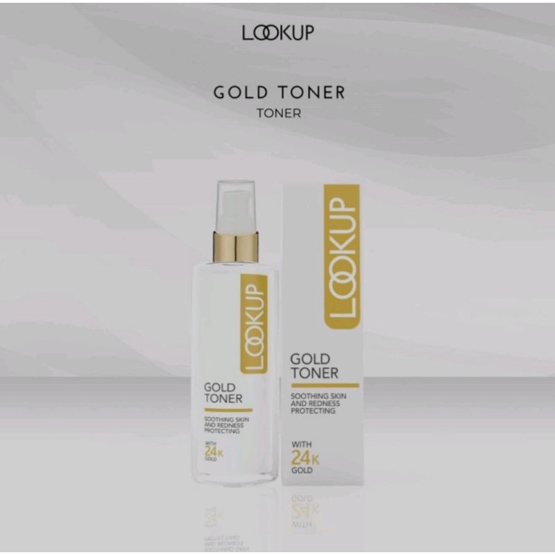LOOKUP GOLD TONER WITH 24K GOLD
