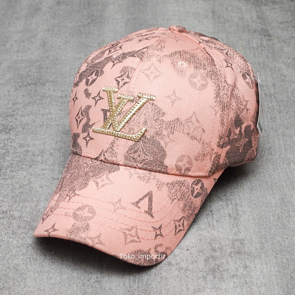 Topi LV Baseball Pria Import Mirror Original Unisex