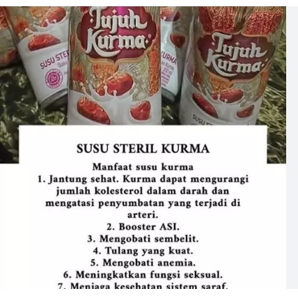 Susu Tujuh Kurma 200 Ml 1 Pcs