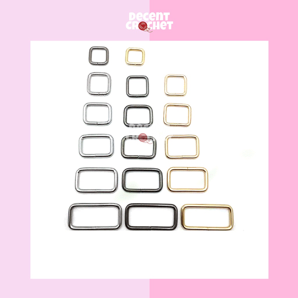 Rel Tas Ring Kotak Accesories Tas Rajut