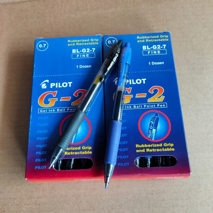 

Pulpen Pilot G-2 Gel Ink Ball Point Pen 0,7Mm(Bl-G2-7) [Populer]