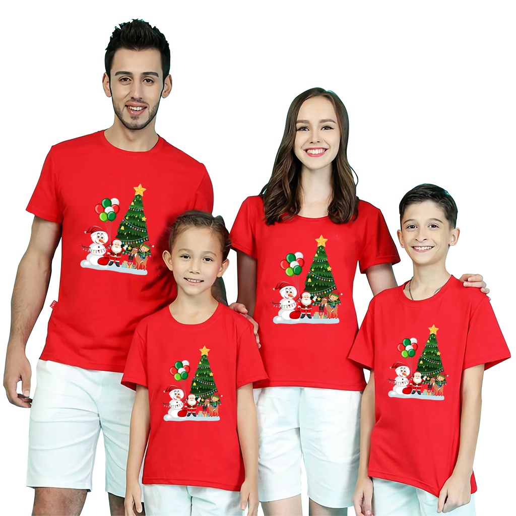 Kaos Natal Kaos Couple Natal Kaos Natal Merry Christmas Kaos Snowman Kaos Natalan Kaos Anak Kaos Family Couple Pria Wanita