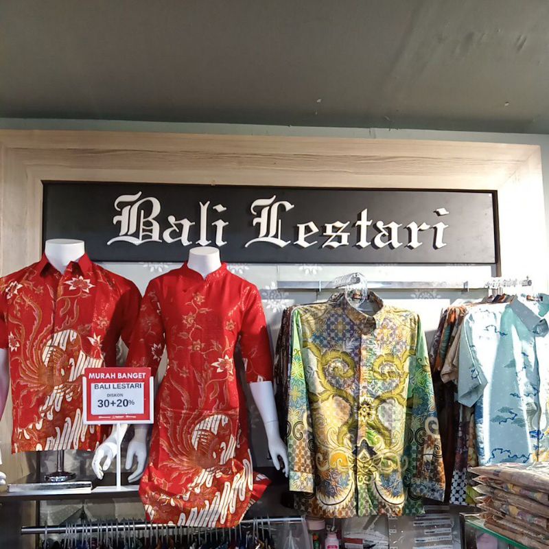 BALI LESTARI KEMEJA BATIk Pria