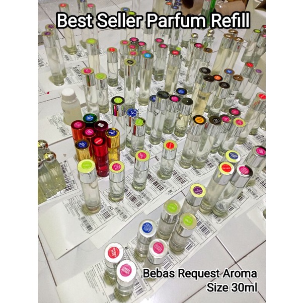 PARFUM REFILL 30ML BEST SELLER PRIA &amp; WANITA MURAH HARGA GROSIR/DISTRIBUTOR (Bebas Request)